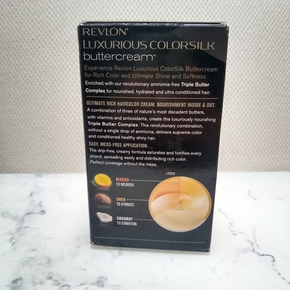 Revlon Luxurious Colorsilk Buttercream Cream Color Medium Brown 41N - Picture 3 of 6
